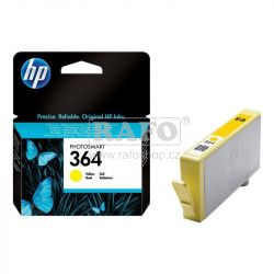 HP cartridge 364 (CB320EE), yellow (žlutá)