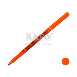 Zvýrazňovač Centropen 2532, reflexní oranžový, kulatý hrot 1,8mm