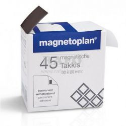 Samolepící magnety Magnetoplan Takkis, 45 ks