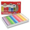 Křídy Koh-i-noor barevné, 12 barev, na tabuli