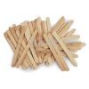 Dřívka dekorační nanuková, natural velká, 2 x 15 cm, 50 ks