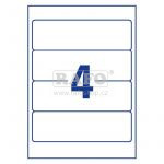 Samolepící štítky Zweckform, L6061-100, 192 x 59 mm, 100 archů A4