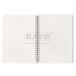 Blok A5 Bobo Duhová kočka: Vlci, linkovaný, 50 listů