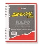 Blok A5 Bobo, speciál, spirála na delší straně, linkovaný