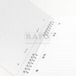 Blok A5 Bobo, speciál, spirála na delší straně, linkovaný