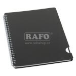 Blok A5 Bobo, Plastic blok, spirála na delší straně