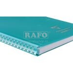 Zápisník Koverbook Clairefontaine Silver A5, linkovaný, 80 listů