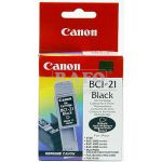 Cartridge Canon BCI-21 black, BJC 2000,4000-4550,S100,C30