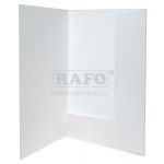 Spisové desky se dvěma chlopněmi, bílé, A4, křídový papír