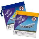 Kapsa Snopake na zip Zippa-Bag AirBag, 20 x 20 cm, modrá/žlutá