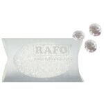 Dekorační kamínky 4 mm, průhledné, 43 g