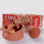 Modelovací samotvrdnoucí hmota 0,5 kg, hnědá (terakota)