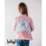 Sáček na tělocvik s kapsou Mýval