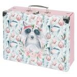 Kufřík Mýval s kováním, skládací