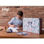 Kufřík Mýval s kováním, skládací