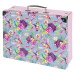 Kufřík Kolibřík s kováním, skládací