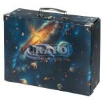 Kufřík Vesmír s kováním, skládací