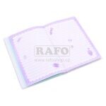 Zápisník A5 Ovoce squishy, měkký PU potah, mix 4 motivů, 80 listů