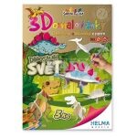 3D omalovánky Dinosauří svět