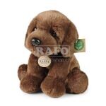 Plyšový pes - Labrador hnědý, 26 cm