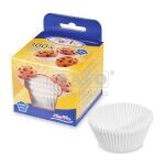 Košíček na muffiny, bílý, průměr 50 mm, 100 ks