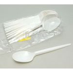 Lžičky plastové pro opakované použití, 12 ks