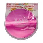 Dortová podložka metalická, růžová, 28 cm