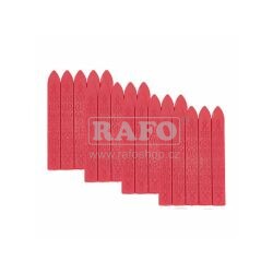 Pečetní vosk bez knotu, červený, 1 ks