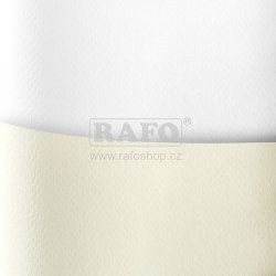 Papír ozdobný, Sawanna bílá, A4, 200 g, 20 ks