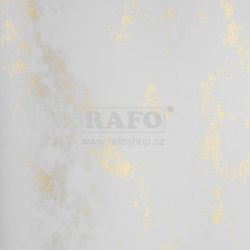 Papír ozdobný, Mramor zlatý A4, 220 g, 20 ks