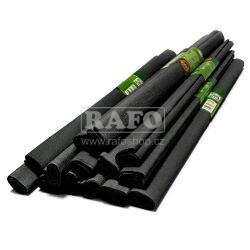 Krepový papír, 50 x 200 cm, černý