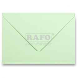 C5 obálka, světle zelená, 162x229 mm, 20 ks