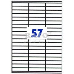 Samolepící štítky Rayfilm, 0502, 70x15mm, R0100, 100 archů A4