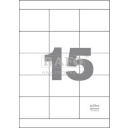 Samolepící štítky Spoko 70 x 50,8 mm, bílé