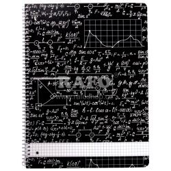 Blok studentský Alvarak A4 - Popsaná tabule, čverečkovaný, 80 listů