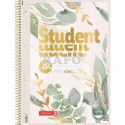 Blok Student Eukalyptus, A4 linka, 80 listů