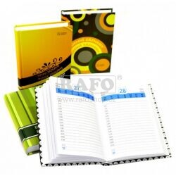 Denní záznamy A6, různé motivy