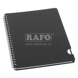 Blok A5 Bobo, Plastic blok, spirála na delší straně