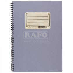 Blok A4 Bobo Retro, kroužkový, čistý