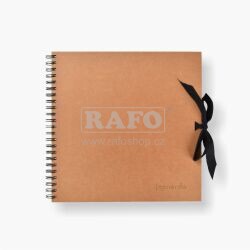 Skicák Leonardo 30 x 30 cm, BOBO, spirála, 20 listů