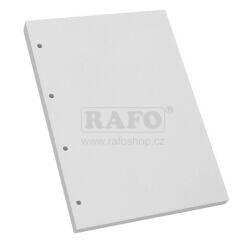 Náplň do karis bloku, A4, čistá, 100 listů