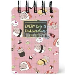 Zápisník Legami Every Day Is Caturday - Kitty, linkovaný