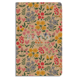 Blok A5 BeBechy kraft - Kvítí, linkovaný, 96 listů