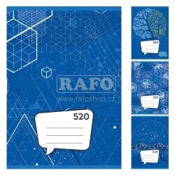 Sešit 520, 20 listů, čistý, A5