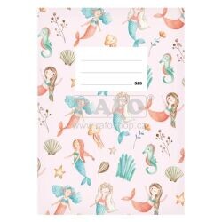 Sešit 523 Mořské panny, linkovaný, 20 listů, A5