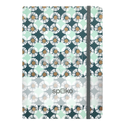 Zápisník Spoko A5 Flowers - Sedmikrásky, 96 listů, linkovaný