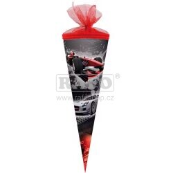 Kornout papírový Motor race, 35 cm