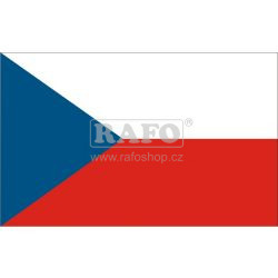 Samolepka Vlajka ČR, 20 x 12 cm