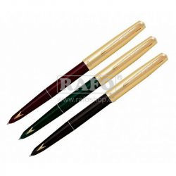 Propiska "Čína", plastová s kovem, zlaté víčko