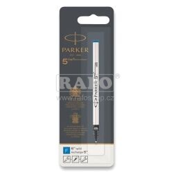 Náplň do pera Parker 5th, modrá, F 0.5 mm